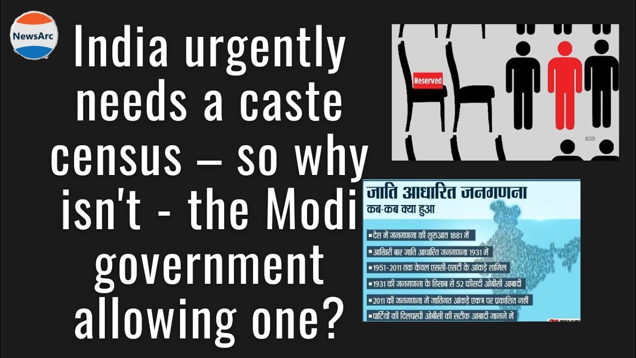 Why is Modi government afraid of Caste based census || OBC enumeration ...