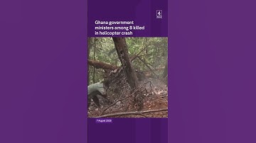 Ghana ministers killed in helicopter crash