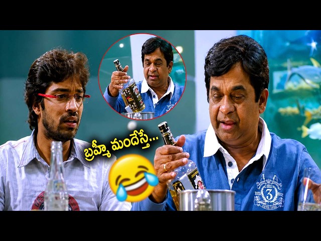 Brahmanandam Hilarious Drunk Comedy Scene |Allari Naresh Comedy | Telugu Videos |@iDreamBhimavaram