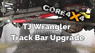 TJ Wrangler Track Bar Upgrade