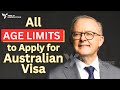 Australia visa age limits and exemptions in 2024  australia immigration updates february 2024
