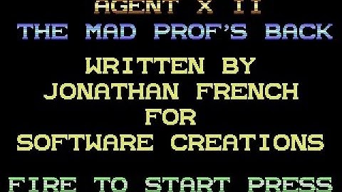 Agent X II - The Mad Prof