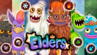 ELDER MONSTERS - My Singing Monsters concept designs (Singles) | 01