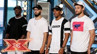 Video thumbnail of "The Judges are feeling Rak-Su’s first Audition | Auditions Week 1 | The X Factor 2017"