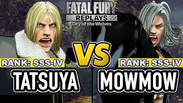 FF COTW ▰ TATSUYA (Terry) vs MOWMOW (Gato) ▰ Fatal Fury CotW High Level Gameplay