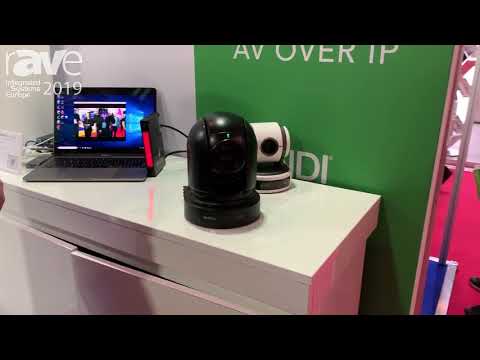 ISE 2019: BirdDog Shows Off Eyes P200 PTZ Camera