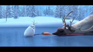 Frozen Olaf an Sven funny moment