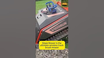 🌿 Introducing the Vigorun Multifunction Remote-Control Mower  #mower #lawnmower #farming #rccar