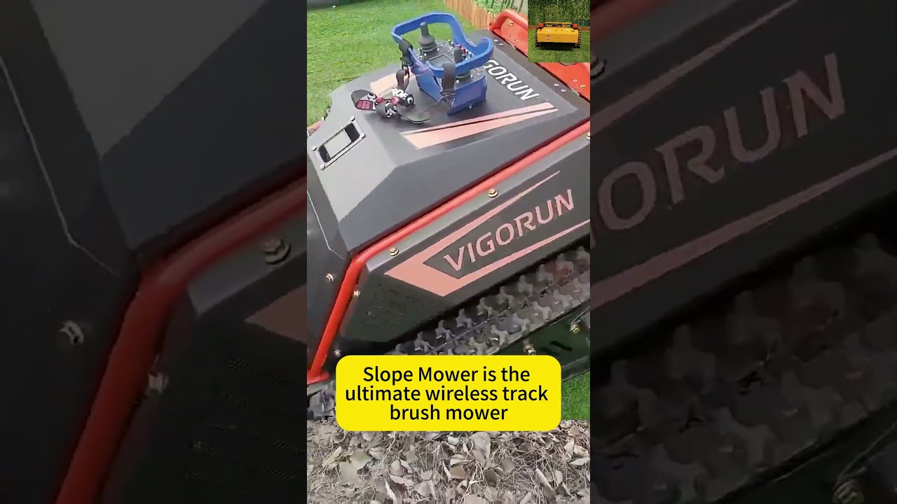 🌿 Introducing the Vigorun Multifunction Remote-Control Mower  