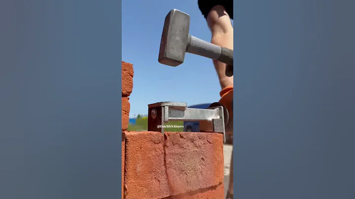 Amazing Bricklayer tools #masonry #construction #tool #bricklaying