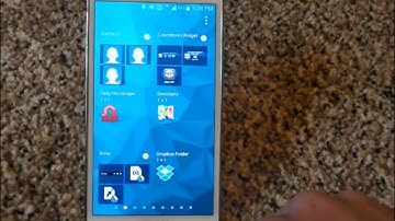 Adding A Contact To The Homescreen Of A Samsung