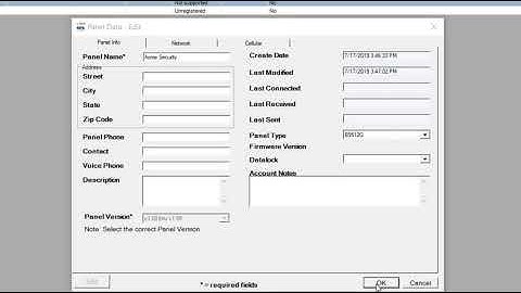 Bosch Security - Remote Programming Software: Upgrade Panel Programming
