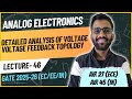 Detailed analysis of voltage voltage feedback topology  analog electronics  prepfusion