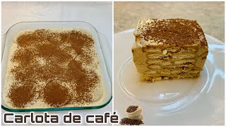 Carlota de café /postre sin horno