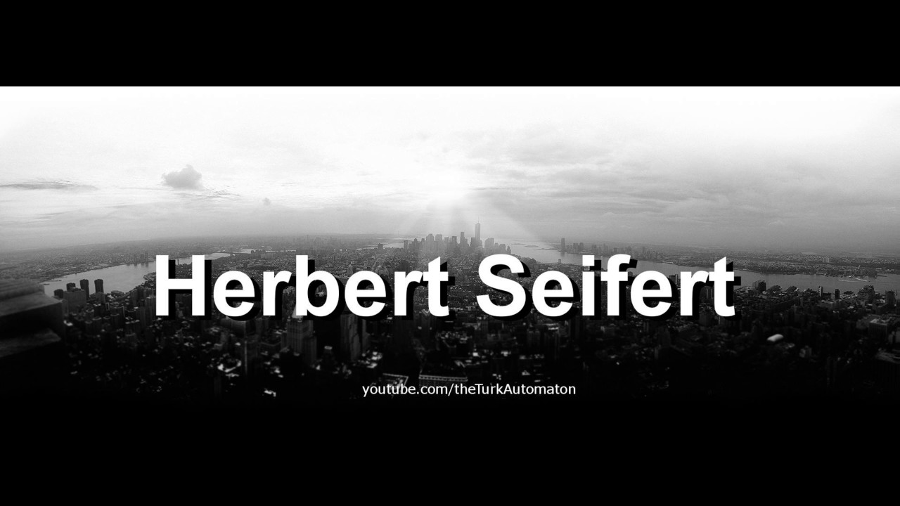 How To Pronounce Herbert Seifert In German YouTube
