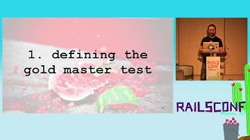RailsConf 2017: Observing Chance: A Gold Master Test in Practice by Jake Worth