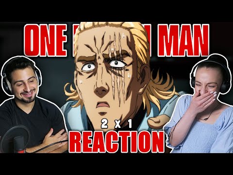 One Punch Man 2x1 REACTION! | "Return of the Hero"