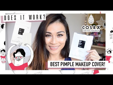 BEST way to cover pimple with Makeup ⎮ COSRX Clear Fit Master Patch REVIEW & DEMO ⎮