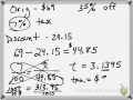 Understanding Discounts, Sale Prices, and Taxes