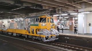 キヤE195系LT-2編成尾久⇔東大宮操乗務員訓練？大宮駅4番線通過