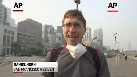 Bay Area residents coping with wildfire smoke