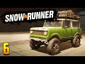 Прохождение SnowRunner #6 | Нашли International-Harvester Scout 800 или американский УАЗик