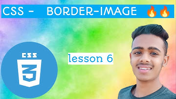 CSS Lesson - 6   BORDER IMAGES IN CSS #2023 #CSS #coder #coading