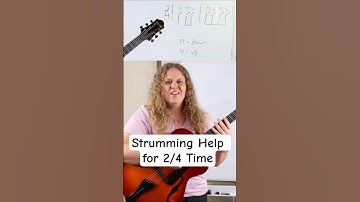 Strumming Help for 2/4 Time #beginnerguitarlessons