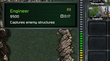 200 Engineer vs Nod Base - Command & Conquer Remastered
