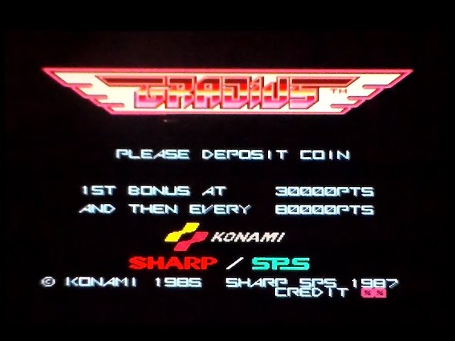 その他 SHARP X68000 GRADIUS Gradius on Sharp X68000 - YouTube