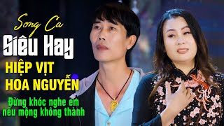 Song Ca Bolero Nhạc Vàng Siêu Hay HIỆP VỊT HOA NGUYỄN - LK Nếu Mộng Không Thành