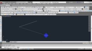 Autocad Tutorial : BLEND CURVE