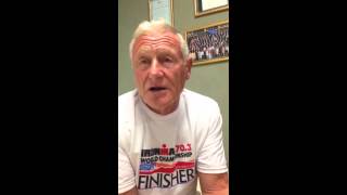 Lew Hollander Oldest Ironman treated for Anti-Aging at Integra Medical Center