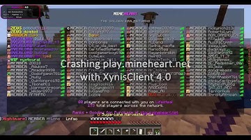 HOW TO CRASH MINECRAFT SERVERS? Crashing Servers | XynisClient - The Best Crash Client [1.8-1.21.x]