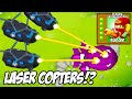 Making The RAY OF DOOM HELICOPTER In Bloons TD6