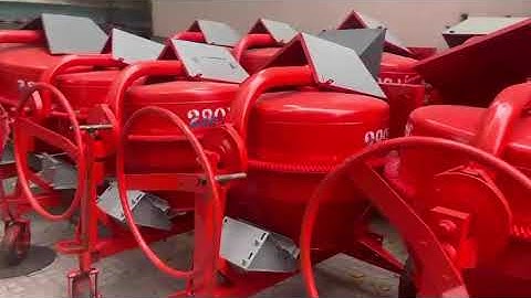 Giá máy trộn bê tông - Các loại trộn 1 bao xi măng, nửa bao