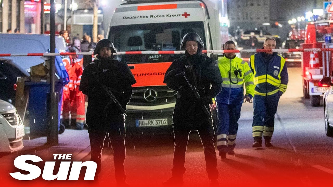 Nine killed in suspected far-right attack in Germany; suspect dead