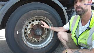 HGV Show Me, Tell Me: Show me how you would check the wheel nuts are secure on this vehicle by LGV Trainers Ltd 204 views 2 weeks ago 23 seconds