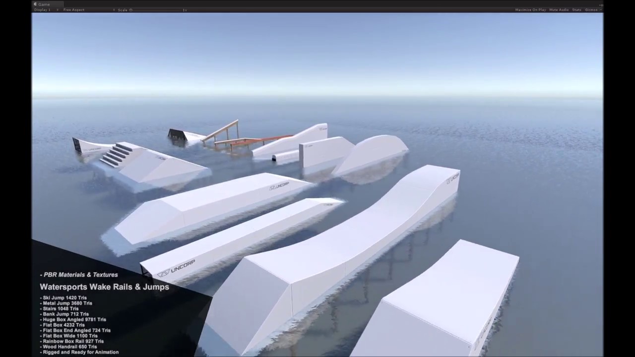 Wakeboard Wakeskate Obstacles Pack Demo Video YouTube