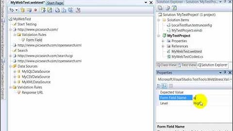 Shai Raiten - How to add Validation and Extraction Rules to a Web Test - Screencast [HE]
