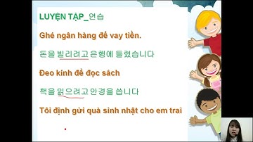 Tiếng Hàn Tổng Hợp Sơ Cấp 1 - Bài 40 | Ngữ pháp tiếng Hàn –(으)려고/ (으)려고 하다 Để/định - Trang Korean
