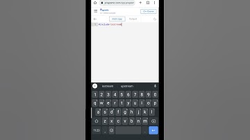 How to Code on Your Mobile Device 📲🥵🥵#shorts #coding