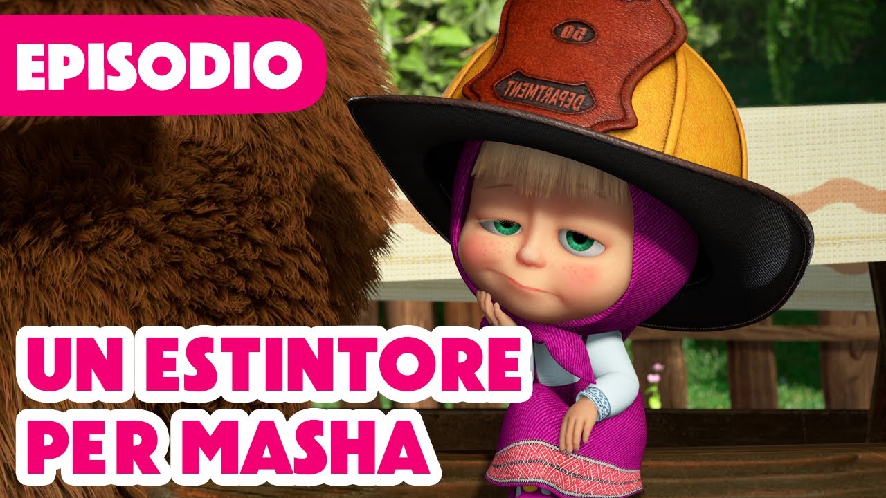 💥Nuovo episodio💥 Masha e Orso 🐻👱‍♀️ Un estintore per Masha 🧯🍓 (Episodio 95) 💥 Firefighter of the Day