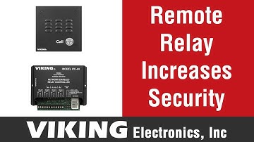 Remote Relay Increases Security | RC-4A Sync with Viking