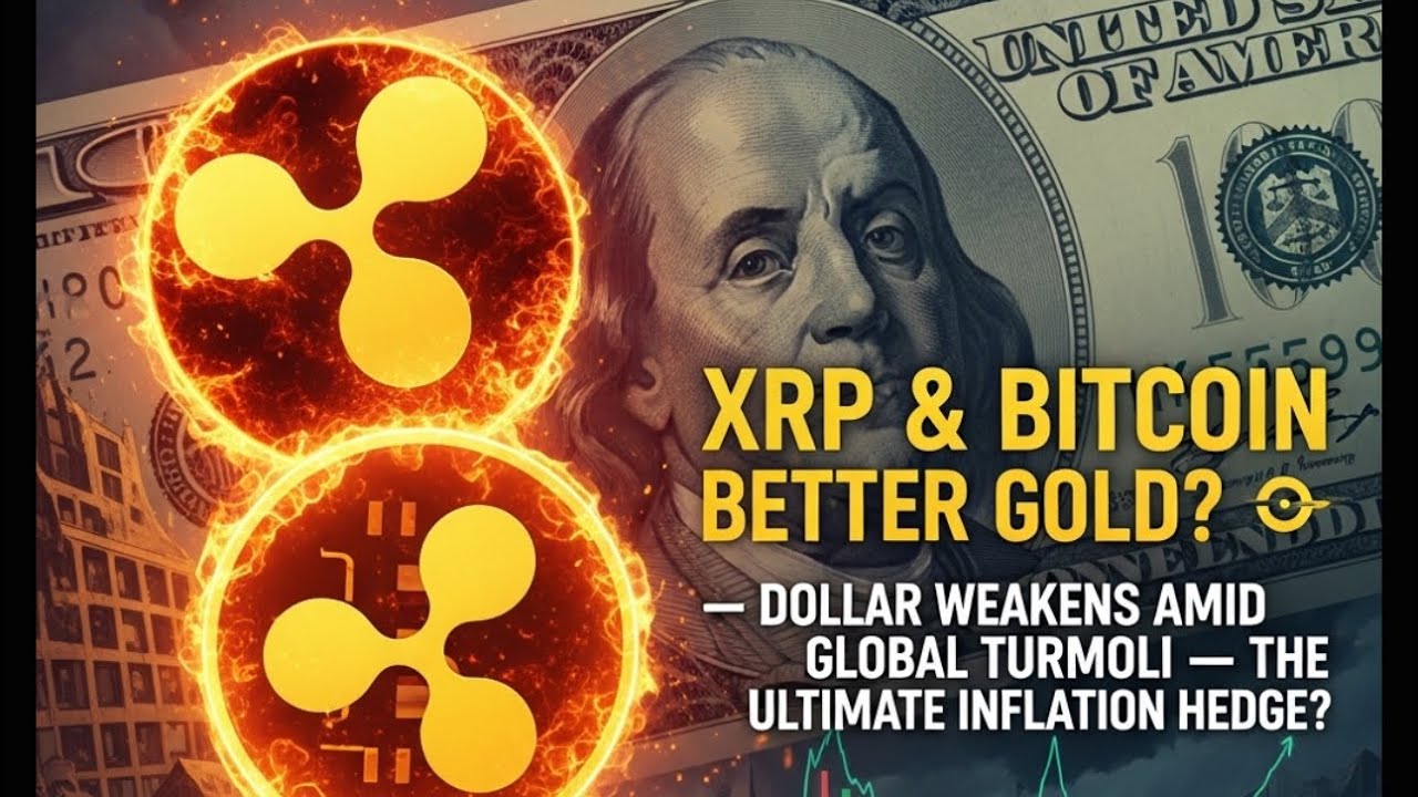 XRP & Bitcoin better than Gold? 🔥 Hedge against the Dollar Ultimate ...