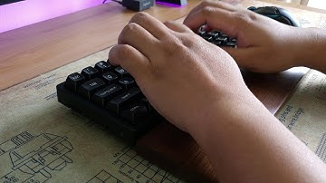 Keychron K6 + Glorious Pandas + Drop MT3 White on Black (WoB)