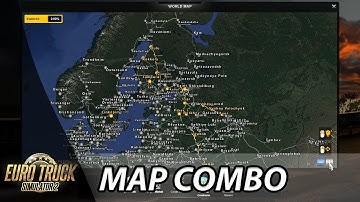 ETS2 1.36 | RusMap 2.0 Fix3 & Petersburg and Vyborg Addon | Map Combo UPDATE