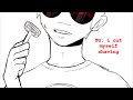 i cut myself shaving | dave lyricstuck