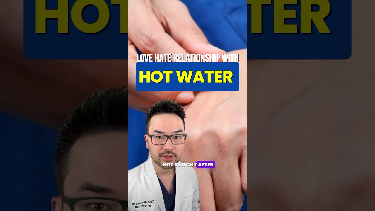 Who loves a hot shower? #dermatologist #skincare #eczema