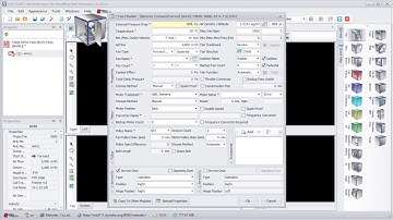 AHU Selection - (Air Handling Unit Selection) - Selecting Twin Deck Fan